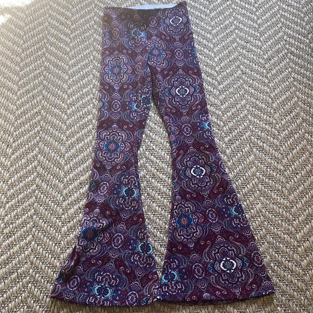 Show me your mumu flare leg pants